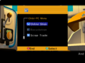 The Chibi-PC Menu, after Scrap Trade is unlocked.